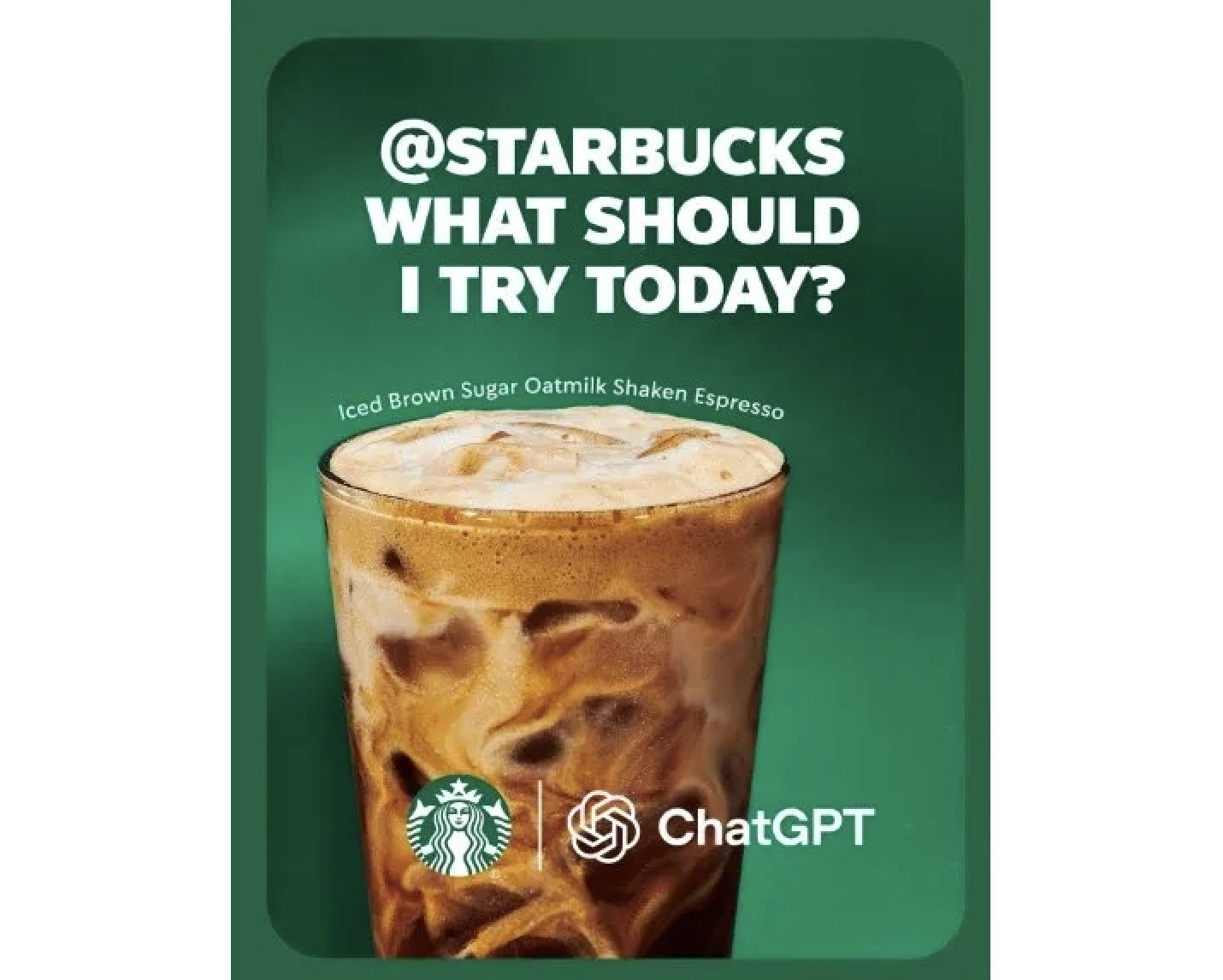 Starbucks app ChatGPT