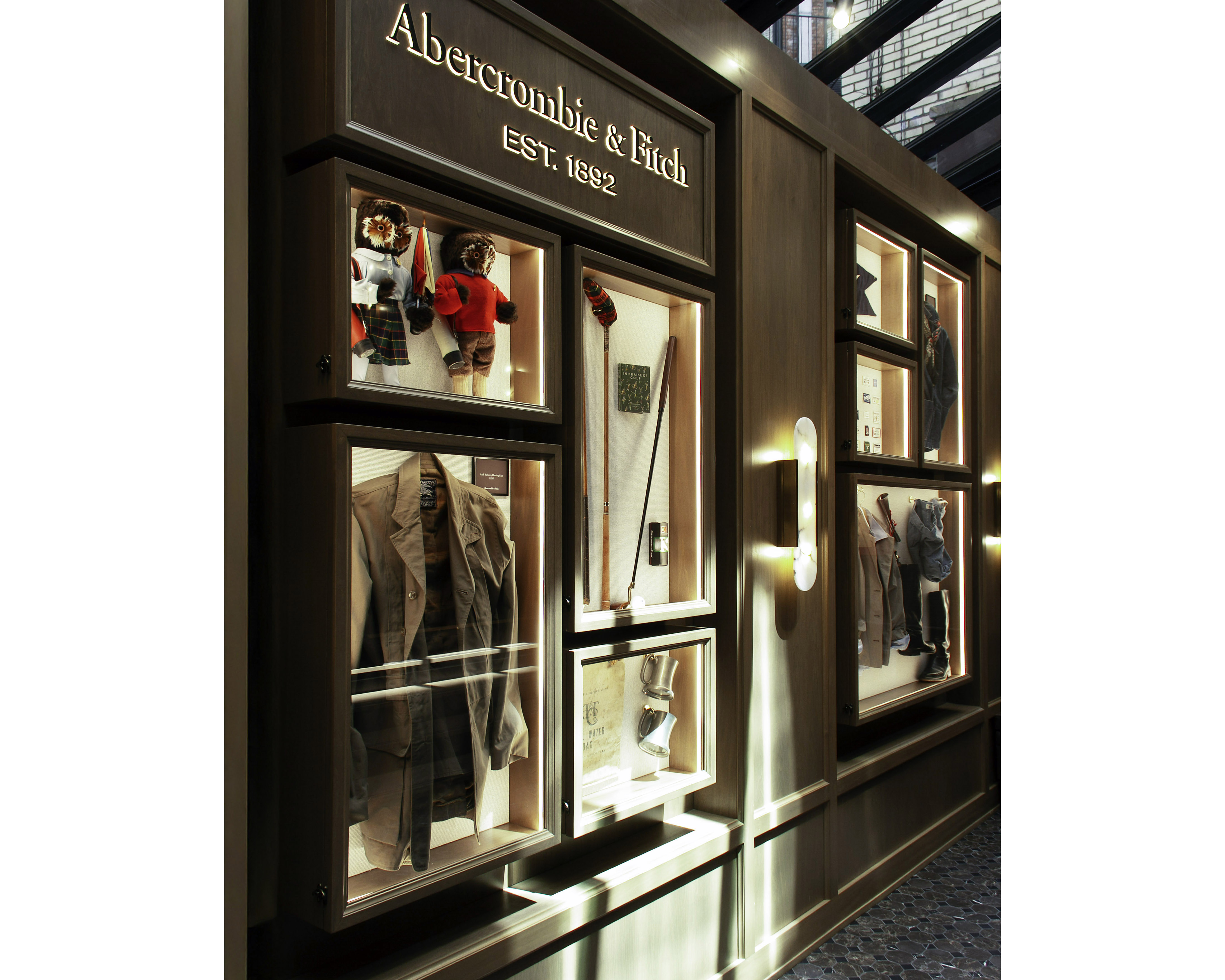 Abercrombie & Fitch SoHo inside